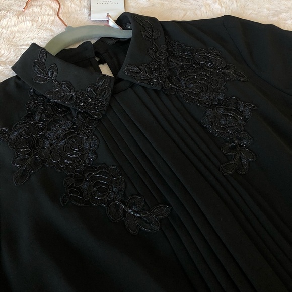 Ted Baker Amaali Lace Appliqué Fit & Flare Dress - Picture 7 of 16